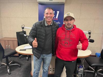 Campo Aberto FM recebe visita do novo chefe do Núcleo Regional de Turismo do Paraná
